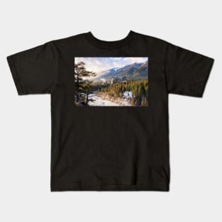 The Castle of the Rockies Kids T-Shirt